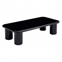 ΤΡΑΠΕΖΙ ΣΑΛΟΝΙΟΥ SOLNA HM18454 02 MDF ΣΕ GLOSSY ΜΑΥΡΟ 120x60x31Υεκ c556182