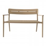 Παγκάκι διθέσιο Cadrin pakoworld cappuccino PP 117x60x83εκ c556295