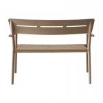 Παγκάκι διθέσιο Cadrin pakoworld cappuccino PP 117x60x83εκ c556295