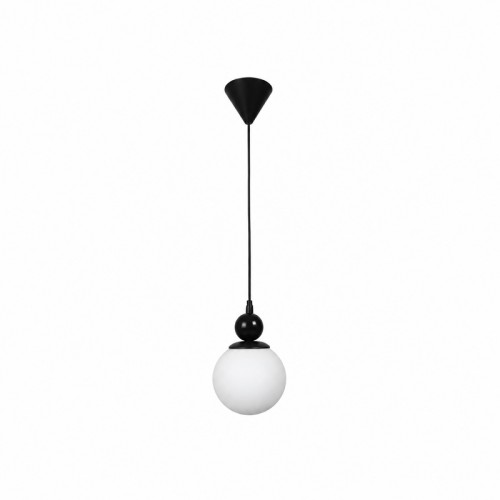 Φωτιστικό οροφής Larvic pakoworld Ε27 μαύρο μέταλλο 15x15x70εκ c556301