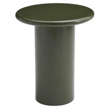 ΒΟΗΘΗΤΙΚΟ ΤΡΑΠΕΖΑΚΙ SOLNA HM18455 07 MDF ΣΕ GLOSSY ΠΡΑΣΙΝΟ Φ50x59Υεκ c556304