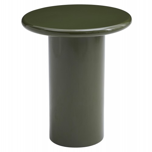 ΒΟΗΘΗΤΙΚΟ ΤΡΑΠΕΖΑΚΙ SOLNA HM18455 07 MDF ΣΕ GLOSSY ΠΡΑΣΙΝΟ Φ50x59Υεκ c556304