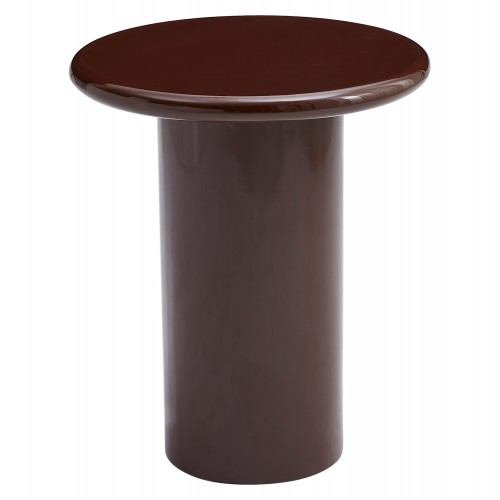 ΒΟΗΘΗΤΙΚΟ ΤΡΑΠΕΖΑΚΙ SOLNA HM18455 06 MDF ΣΕ GLOSSY ΚΟΚΚΙΝΟ Φ50x59Υεκ c556305
