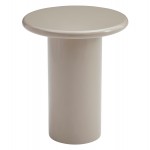 ΒΟΗΘΗΤΙΚΟ ΤΡΑΠΕΖΑΚΙ SOLNA HM18455 05 MDF ΣΕ GLOSSY TAUPE Φ50x59Υεκ c556307