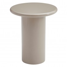 ΒΟΗΘΗΤΙΚΟ ΤΡΑΠΕΖΑΚΙ SOLNA HM18455 05 MDF ΣΕ GLOSSY TAUPE Φ50x59Υεκ c556307