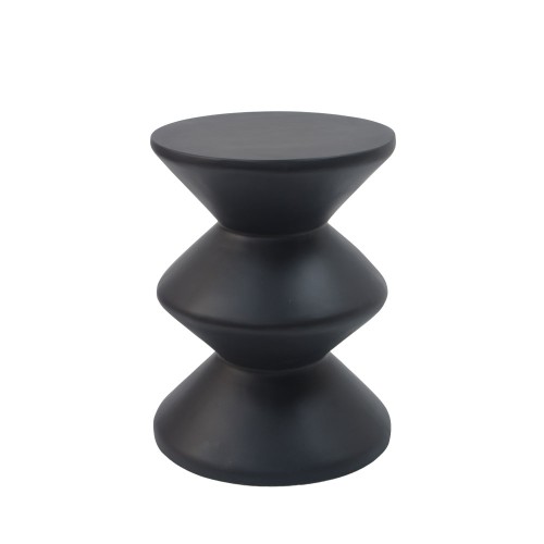 CONTOUR SIDE TABLE ΜΑΥΡΟ 35x35x47cm c556308