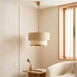 Φωτιστικό οροφής Lembar pakoworld LED Ε27 μπεζ με χρυσό Φ30x20εκ c557434