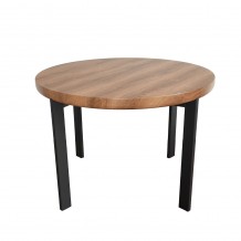 BOBBA ΤΡΑΠΕΖΙ ΡΟΤΟΝΤΑ SONOMA 110x110x75cm c557578