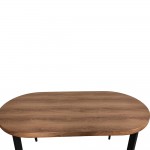 OVALE ΤΡΑΠΕΖΙ SONOMA 160x80x75cm c557579