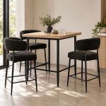 MERLO ΤΡΑΠΕΖΙ BAR SONOMA 80x80x90cm c557582