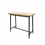 MERLO ΤΡΑΠΕΖΙ BAR SONOMA 100x45x90cm c557583