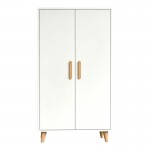 Ντουλάπι Tamera pakoworld λευκό με φυσική απόχρωση MDF 60x30x120εκ c558445