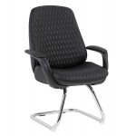 ΚΑΡΕΚΛΑ ΕΠΙΣΚΕΠΤΗ VELUM-s HM1235 01 ΜΑΥΡO PU--ΒΑΣΗ ΧΡΩΜΙΟΥ 71x60x100Υεκ c558598