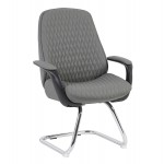 ΚΑΡΕΚΛΑ ΕΠΙΣΚΕΠΤΗ VELUM-s HM1235 10 ΓΚΡΙ PU--ΒΑΣΗ ΧΡΩΜΙΟΥ 71x60x100Υεκ c558599