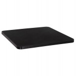 ΕΠΙΦΑΝΕΙΑ ΤΡΑΠΕΖΙΟΥ SINTERED STONE ΤΕΤΡΑΓΩΝΗ HM6654 01 ΠΛΑΙΣΙΟ ALU ΜΑΥΡΟ 70x70εκ c559176