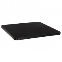 ΕΠΙΦΑΝΕΙΑ ΤΡΑΠΕΖΙΟΥ SINTERED STONE ΤΕΤΡΑΓΩΝΗ HM6654 01 ΠΛΑΙΣΙΟ ALU ΜΑΥΡΟ 70x70εκ c559176