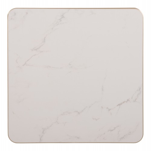 ΕΠΙΦΑΝΕΙΑ ΤΡΑΠΕΖΙΟΥ SINTERED STONE ΤΕΤΡΑΓΩΝΗ HM6654 12 ΠΛΑΙΣΙΟ ALU ΧΡΥΣΟ 70x70εκ c559177