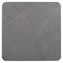 ΕΠΙΦΑΝΕΙΑ ΤΡΑΠΕΖΙΟΥ SINTERED STONE ΤΕΤΡΑΓΩΝΗ HM6654 05 ΠΛΑΙΣΙΟ ALU ΓΚΡΙ 70x70εκ c559179