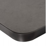 ΕΠΙΦΑΝΕΙΑ ΤΡΑΠΕΖΙΟΥ SINTERED STONE ΤΕΤΡΑΓΩΝΗ HM6654 05 ΠΛΑΙΣΙΟ ALU ΓΚΡΙ 70x70εκ c559179