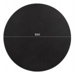 ΕΠΙΦΑΝΕΙΑ ΤΡΑΠΕΖΙΟΥ SINTERED STONE HM6652 01 ΜΕ ΠΛΑΙΣΙΟ ALU ΜΑΥΡO Φ60εκ c559182