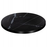 ΕΠΙΦΑΝΕΙΑ ΤΡΑΠΕΖΙΟΥ SINTERED STONE HM6652 03 ΜΕ ΠΛΑΙΣΙΟ ALU ΜΑΥΡΟ Φ60εκ c559184