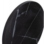 ΕΠΙΦΑΝΕΙΑ ΤΡΑΠΕΖΙΟΥ SINTERED STONE HM6652 03 ΜΕ ΠΛΑΙΣΙΟ ALU ΜΑΥΡΟ Φ60εκ c559184