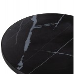 ΕΠΙΦΑΝΕΙΑ ΤΡΑΠΕΖΙΟΥ SINTERED STONE HM6652 03 ΜΕ ΠΛΑΙΣΙΟ ALU ΜΑΥΡΟ Φ60εκ c559184