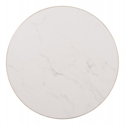 ΕΠΙΦΑΝΕΙΑ ΤΡΑΠΕΖΙΟΥ SINTERED STONE HM6653 12 ΜΕ ΠΛΑΙΣΙΟ ALU ΧΡΥΣΟ Φ70εκ c559188