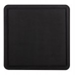 ΕΠΙΦΑΝΕΙΑ ΤΡΑΠΕΖΙΟΥ SINTERED STONE ΤΕΤΡΑΓΩΝΗ HM6655 01 ΠΛΑΙΣΙΟ ALU ΜΑΥΡΟ 80x80εκ c559190
