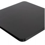 ΕΠΙΦΑΝΕΙΑ ΤΡΑΠΕΖΙΟΥ SINTERED STONE ΤΕΤΡΑΓΩΝΗ HM6655 01 ΠΛΑΙΣΙΟ ALU ΜΑΥΡΟ 80x80εκ c559190