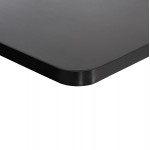 ΕΠΙΦΑΝΕΙΑ ΤΡΑΠΕΖΙΟΥ SINTERED STONE ΤΕΤΡΑΓΩΝΗ HM6655 01 ΠΛΑΙΣΙΟ ALU ΜΑΥΡΟ 80x80εκ c559190
