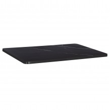 ΕΠΙΦΑΝΕΙΑ ΤΡΑΠΕΖΙΟΥ SINTERED STONE ΟΡΘΟΓΩΝΙΑ HM6656 03 ΠΛΑΙΣΙΟ ALU ΜΑΥΡΟ 120x80εκ c559343