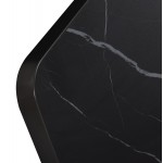 ΕΠΙΦΑΝΕΙΑ ΤΡΑΠΕΖΙΟΥ SINTERED STONE ΟΡΘΟΓΩΝΙΑ HM6656 03 ΠΛΑΙΣΙΟ ALU ΜΑΥΡΟ 120x80εκ c559343