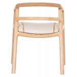 ΠΟΛΥΘΡΟΝΑ ΤΡΑΠΕΖΑΡΙΑΣ EFFY HM18393 01 ΦΡΑΞΙΝΟΣ ΣΕ OAK-ΚΑΘΙΣΜΑ ΕΚΡΟΥ PU 60x58x71Υεκ c559344