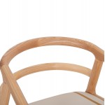 ΠΟΛΥΘΡΟΝΑ ΤΡΑΠΕΖΑΡΙΑΣ EFFY HM18393 01 ΦΡΑΞΙΝΟΣ ΣΕ OAK-ΚΑΘΙΣΜΑ ΕΚΡΟΥ PU 60x58x71Υεκ c559344