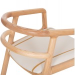 ΠΟΛΥΘΡΟΝΑ ΤΡΑΠΕΖΑΡΙΑΣ EFFY HM18393 01 ΦΡΑΞΙΝΟΣ ΣΕ OAK-ΚΑΘΙΣΜΑ ΕΚΡΟΥ PU 60x58x71Υεκ c559344