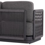ΣΕΤ ΣΑΛΟΝΙ ΓΩΝΙΑ 3ΤΜΧ ELYSIA HM6187 01 ΣΚΟΥΡΟ ΓΚΡΙ ΑΛΟΥΜΙΝΙΟ-ΣΧΟΙΝΙ-P E ΥΦΑΣΜΑ c559477