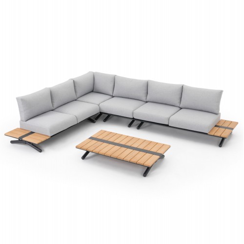 ΣΕΤ ΣΑΛΟΝΙ ΕΞ ΧΩΡΟΥ 5ΤΜΧ MEILANI HM6190 ΑΛΟΥΜΙΝΙΟ-ΞΥΛΟ ΕΥΚΑΛΥΠΤΟΥ-ΣΧΟΙΝΙ c559480