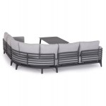 ΣΕΤ ΣΑΛΟΝΙ ΕΞ ΧΩΡΟΥ 4ΤΜΧ ORION CORNER HM6191 01 ΣΚΟΥΡΟ ΓΚΡΙ ΑΛΟΥΜΙΝΙΟ OLEFIN c559481