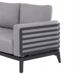ΣΕΤ ΣΑΛΟΝΙ ΕΞ ΧΩΡΟΥ 4ΤΜΧ ORION CORNER HM6191 01 ΣΚΟΥΡΟ ΓΚΡΙ ΑΛΟΥΜΙΝΙΟ OLEFIN c559481