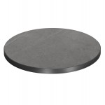 ΕΠΙΦΑΝΕΙΑ ΤΡΑΠΕΖΙΟΥ SINTERED STONE HM6653 05 ΜΕ ΠΛΑΙΣΙΟ ALU ΓΚΡΙ Φ70εκ c559491