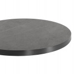 ΕΠΙΦΑΝΕΙΑ ΤΡΑΠΕΖΙΟΥ SINTERED STONE HM6653 05 ΜΕ ΠΛΑΙΣΙΟ ALU ΓΚΡΙ Φ70εκ c559491