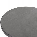 ΕΠΙΦΑΝΕΙΑ ΤΡΑΠΕΖΙΟΥ SINTERED STONE HM6653 05 ΜΕ ΠΛΑΙΣΙΟ ALU ΓΚΡΙ Φ70εκ c559491