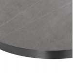 ΕΠΙΦΑΝΕΙΑ ΤΡΑΠΕΖΙΟΥ SINTERED STONE HM6653 05 ΜΕ ΠΛΑΙΣΙΟ ALU ΓΚΡΙ Φ70εκ c559491