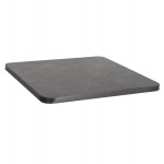 ΕΠΙΦΑΝΕΙΑ ΤΡΑΠΕΖΙΟΥ SINTERED STONE ΤΕΤΡΑΓΩΝΗ HM6655 05 ΠΛΑΙΣΙΟ ALU ΓΚΡΙ 80x80εκ c559492
