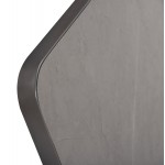 ΕΠΙΦΑΝΕΙΑ ΤΡΑΠΕΖΙΟΥ SINTERED STONE ΤΕΤΡΑΓΩΝΗ HM6655 05 ΠΛΑΙΣΙΟ ALU ΓΚΡΙ 80x80εκ c559492
