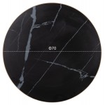 ΕΠΙΦΑΝΕΙΑ ΤΡΑΠΕΖΙΟΥ SINTERED STONE HM6653 13 ΜΕ ΠΛΑΙΣΙΟ ALU ΧΡΥΣΟ Φ70εκ c559494