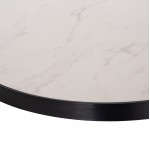 ΕΠΙΦΑΝΕΙΑ ΤΡΑΠΕΖΙΟΥ SINTERED STONE HM6653 02 ΜΕ ΠΛΑΙΣΙΟ ALU ΜΑΥΡΟ Φ70εκ c559495