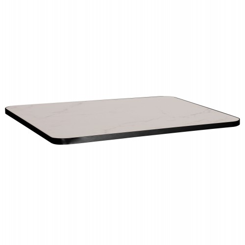ΕΠΙΦΑΝΕΙΑ ΤΡΑΠΕΖΙΟΥ SINTERED STONE ΟΡΘΟΓΩΝΙΑ HM6656 02 ΠΛΑΙΣΙΟ ALU ΜΑΥΡΟ 120x80εκ c559500