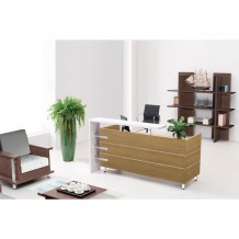 Reception PROJECT 180x75x110cm Sonoma Άσπρο c55996